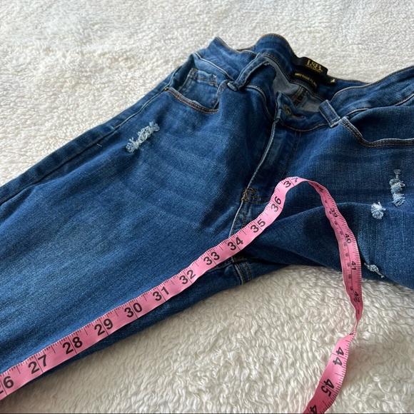 Lucky & Blessed Hitchhiker Mid Rise Flare Jeans 33.5” Inseam - Picture 10 of 10